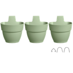 vibia campana vertical forest set/3 pistachio green